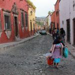 Calles de San Miguel de Allende en Mexico