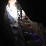 Túnel en la subida al Huayna Picchu