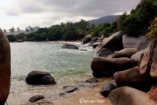 Parque Tayrona en Santa Marta, Colombia