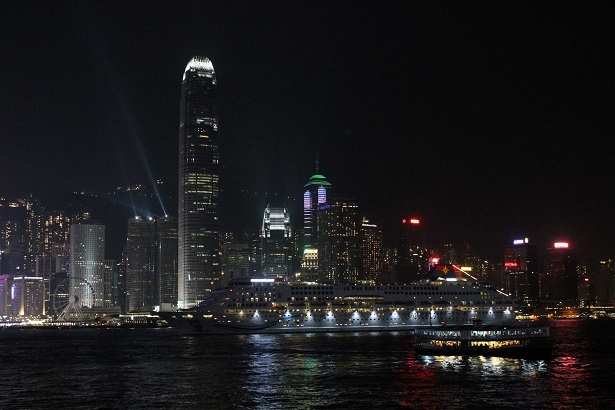 Hong Kong de noche