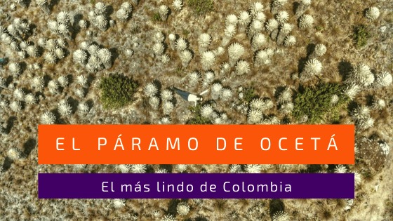 Páramo de Ocetá en Monguí, Colombia