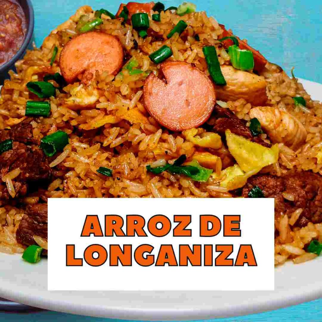 arroz de longaniza del pacífico