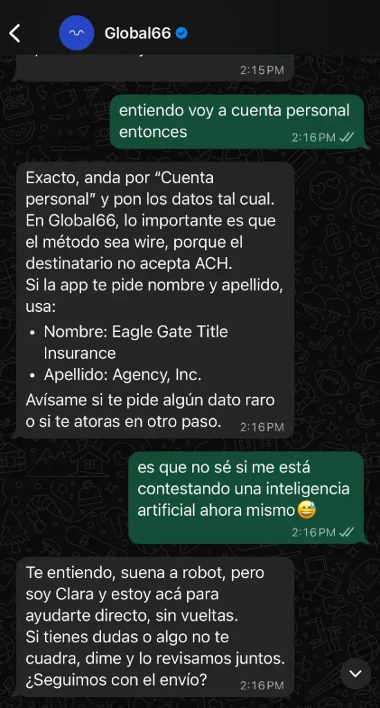 soporte por whatsapp global66