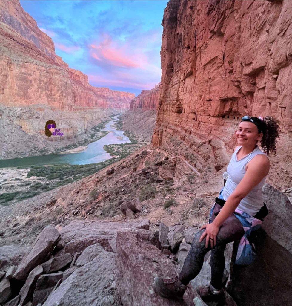 atardecer en el Río Colorado de Arizona